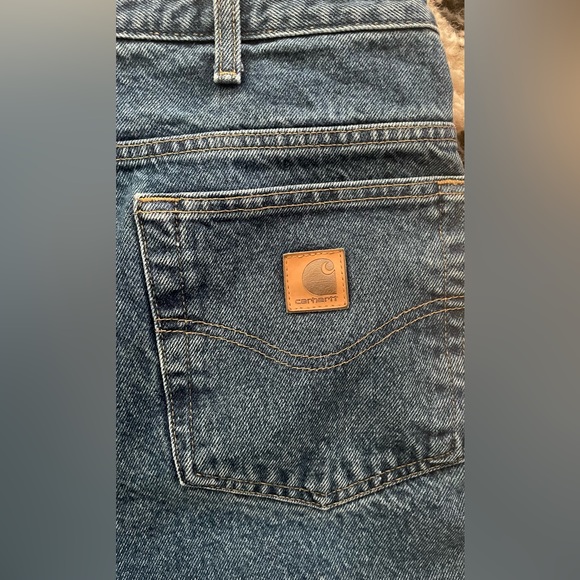 Vintage Carhartt Jeans 38x30 Relaxed Fit Insulated - Picture 4 of 4